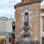Fontana della Ninfa (Fountain of the Nymph) in Castelvetrano on Sicily. The fountain was realized in 1615 by Orazio Nigrone from Napoli.